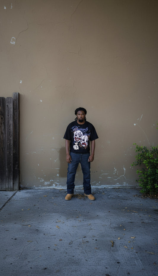 Kontwole Doulè Tee (Black)