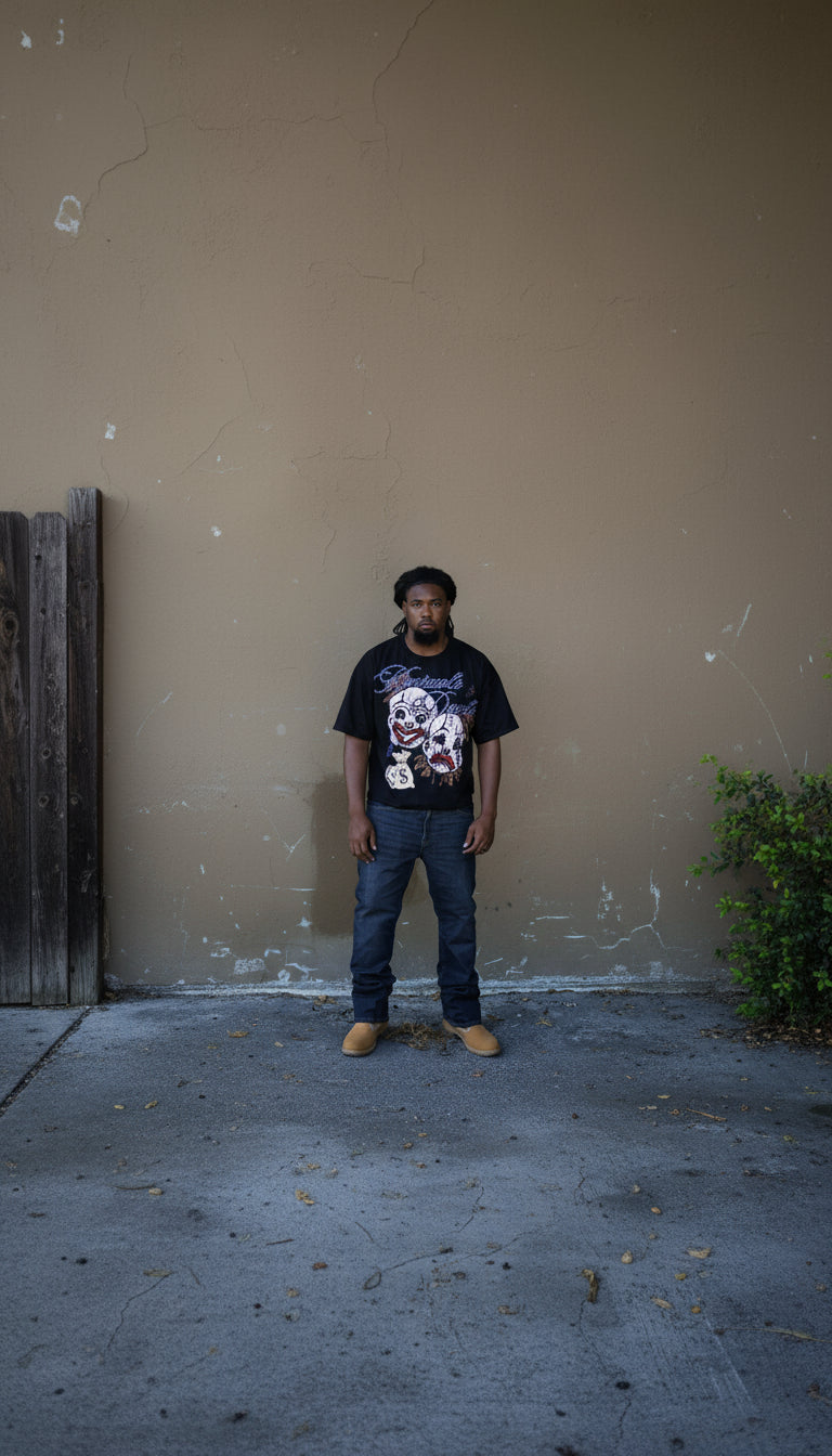 Kontwole Doulè Tee (Black)