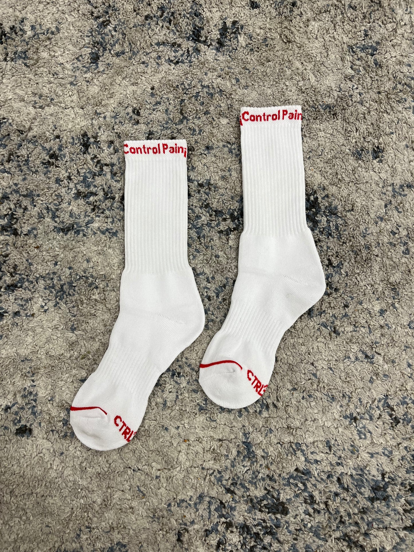 CONTROL PAIN¡                            ‘crew socks’                                  [1 PACK]