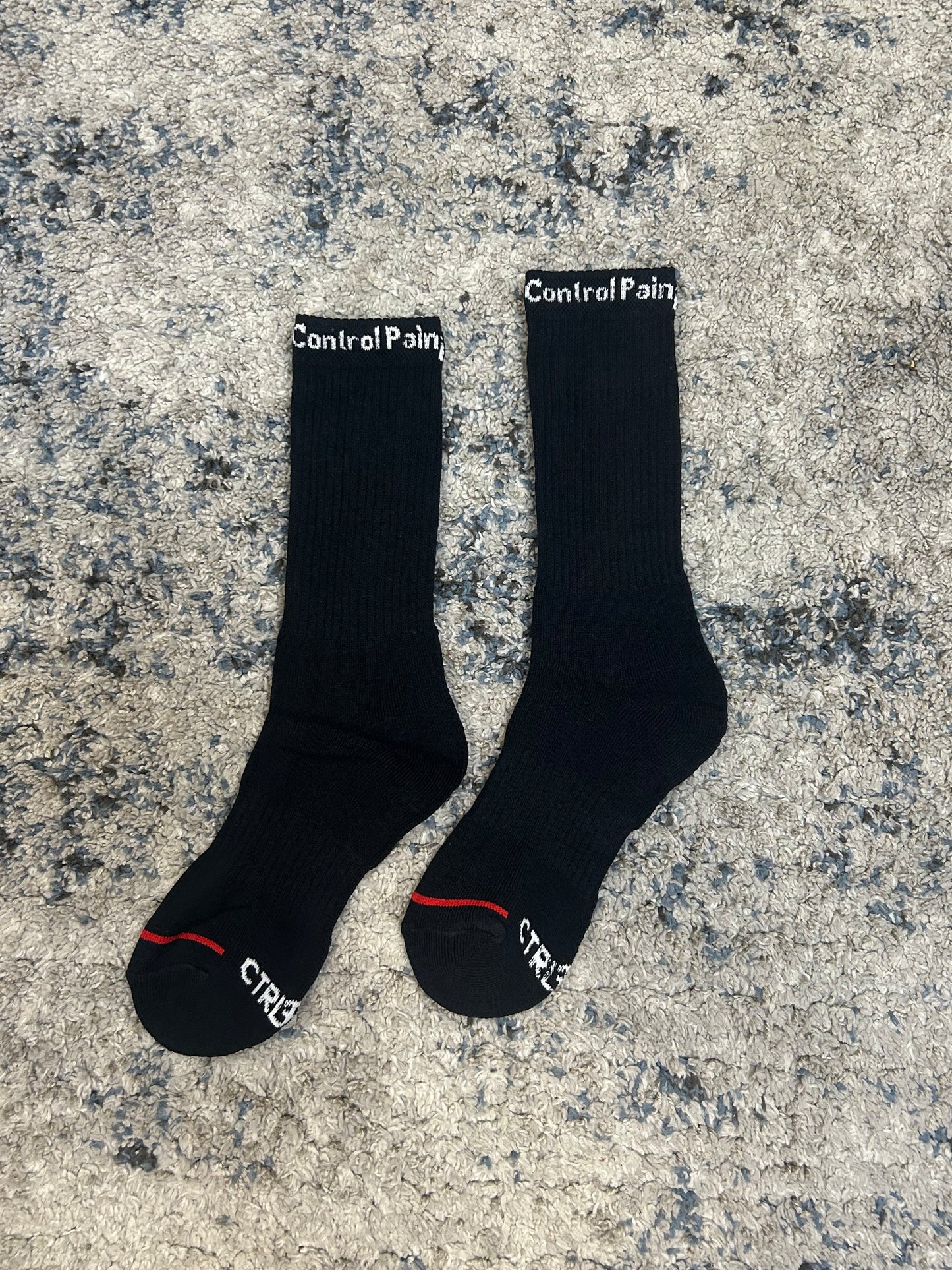 CONTROL PAIN¡                            ‘crew socks’                                  [1 PACK]